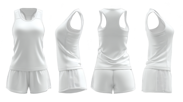 Highperformance basketball uniforms, set of four for team sports stylish.