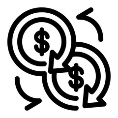 Financial Transaction Icon