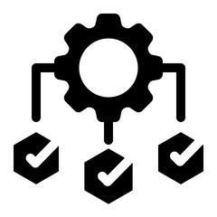 Strategic Process Management Icon