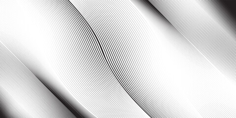 Flowing Wave Dot Halftone Pattern: Curve Gradient Shape on Transparent Background. Suitable for AI, Tech, Network, Digital, Science, and Technology Themes.