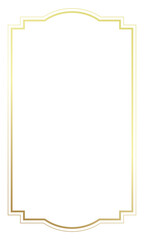 Chinese frame, golden elements decorate the card, branding