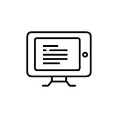 Tablet Stand in Kitchen with Recipe Screen Design