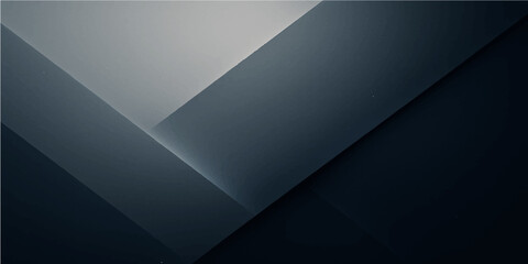 Abstract black geometric vector background with paper texture and curled corner design for business presentation wallpaper