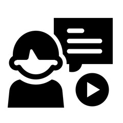 Person Receiving Online Training