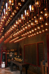 Obraz premium 香港の寺院