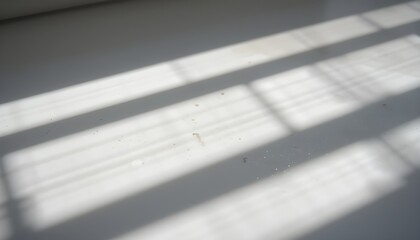  Soft Shadows on White Background Surface