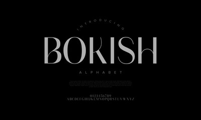 Graceful serif font with artistic curves, perfect for fashion branding and editorial design