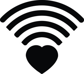Love Wi-Fi Icon
