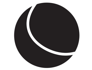 TENNIS BALL SILHOUETTE