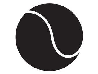 TENNIS BALL SILHOUETTE