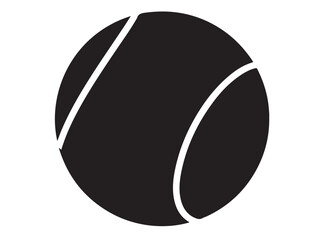 TENNIS BALL SILHOUETTE