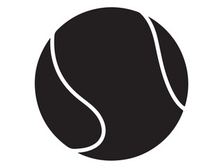TENNIS BALL SILHOUETTE