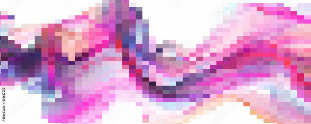 Poster vector abstract irregular polygon rectangle background - triangle low poly pattern - color neon vibr