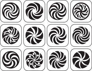 "Polynesian Tribal Tattoo Vector Bundle - Turtle & Symbol Art Set" Design Graphics