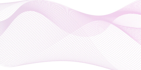Abstract wave blend stripes lines white background. Vector curve line pattern mesh. Technology lines flow and motion energy blend.	
