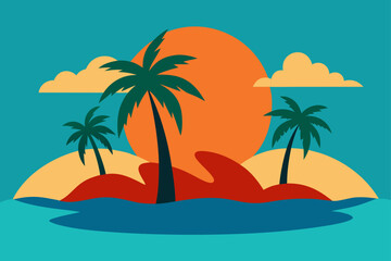 Obraz premium tropical soulscape