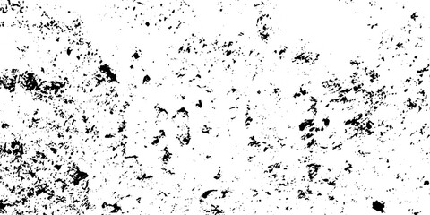 Black and white noise paper dust. Distressed Dirty rough overlay texture. Black grunge texture on transparent backdrop background. Scratches on a white background.	
