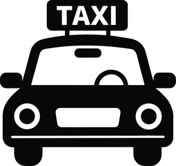 Taxi Car Silhouette