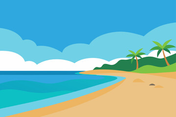 Fototapeta premium beyond the beachline
