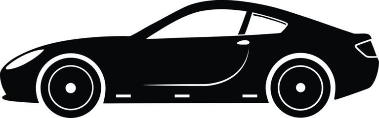 Sports Car Silhouette