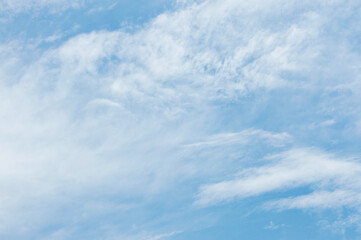 blue sky with clouds