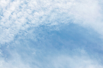 blue sky with clouds