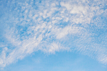 blue sky with clouds