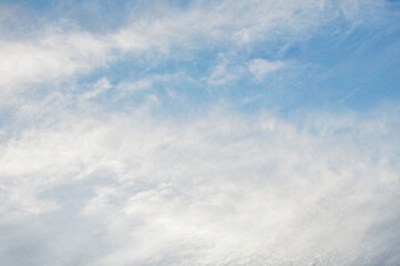 blue sky with clouds