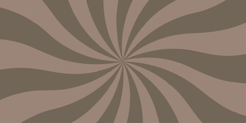 Sunburst Modern retro vintage sunrise sunbeam element spiral striped. Spiral starburst and striped pattern abstract geometric retro sunrays line wavy texture.	