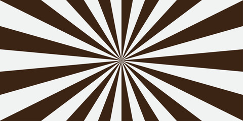 Sunburst Modern retro vintage sunrise sunbeam element spiral striped. Spiral starburst and striped pattern abstract geometric retro sunrays line wavy texture.	