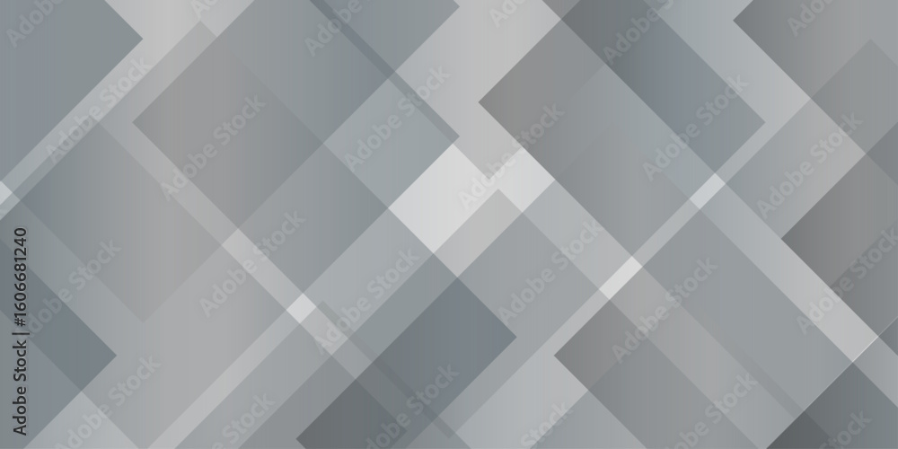 Poster modern abstract white background design with layers of textured white transparent material, minimal 