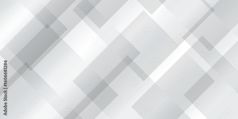 Aufkleber modern abstract white background design with layers of textured white transparent material, minimal 