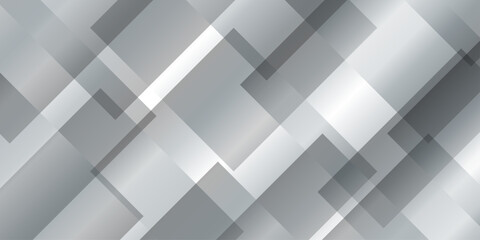 Modern Abstract white background design with layers of textured white transparent material, Minimal geometric white light background Abstract white monochrome vector. Abstract graphic Banner design.	
