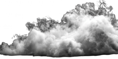 Large, fluffy cloud formation