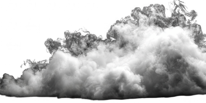 Large, fluffy cloud formation