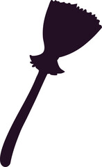vector illustration of a silhouette of a horse