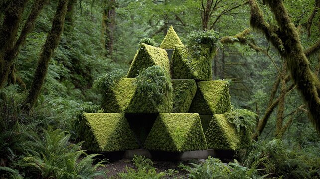 moss covered tree trunk