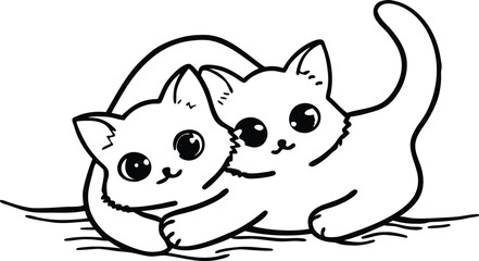 vector illustration of cartoon squirrel