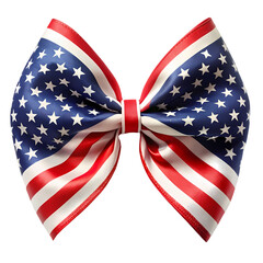 Patriotic Bow American Flag Design