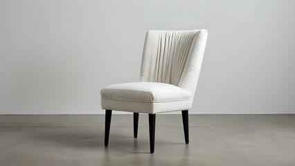 white chair in a room