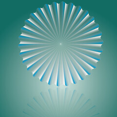 Hintergrund Rosette 2