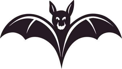 Halloween animal bat cat style moving  design vector art