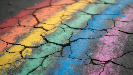 Vibrant chalk art on sidewalk. Ultra realistic sidewalk paintings. Colorful street art ideas. Creative chalk drawing techniques.