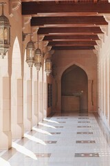 Sultan Qaboos Grand Mosque in Muscat, Oman