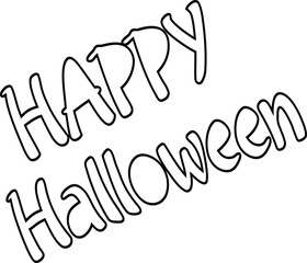 Happy Halloween design vector