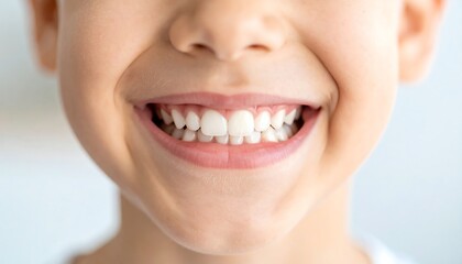 Young boy with a playful smile and a missing tooth capturing the spirit of childhood joy and innocence in natural light