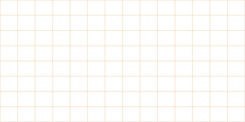 orange grid square graph line full page on white paper background