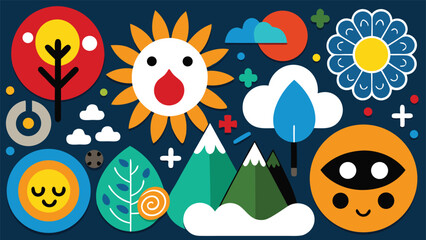 seamless pattern with ladybirds