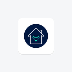 Smart Home, vector, pixel perfect, illustrator file