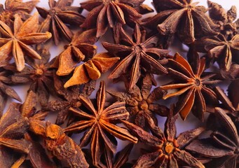 star anise background